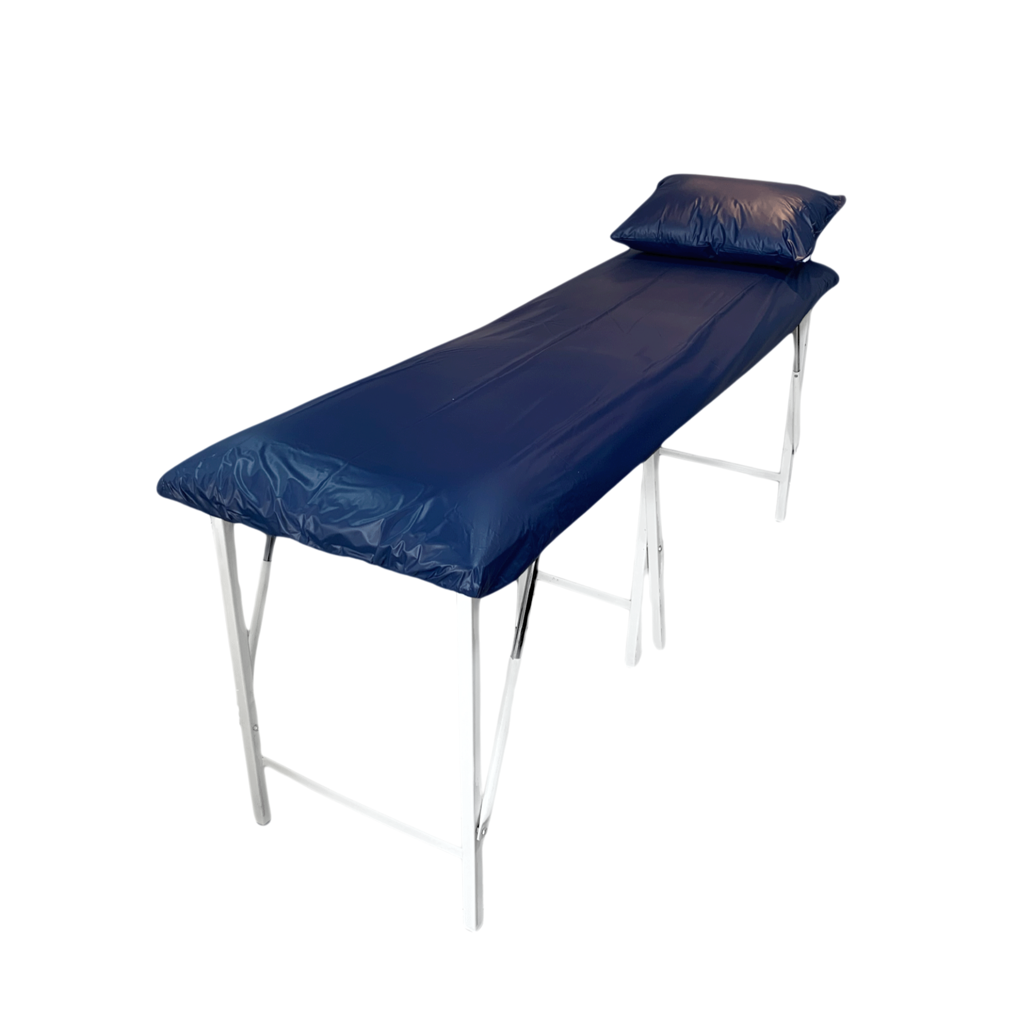 Combo sábana para camilla + funda suaviplast + almohada
