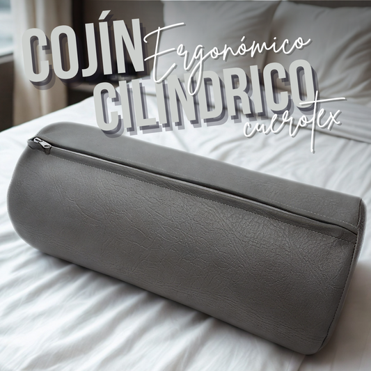 COJÍN CILÍNDRICO ERGONÓMICO CUEROTEX