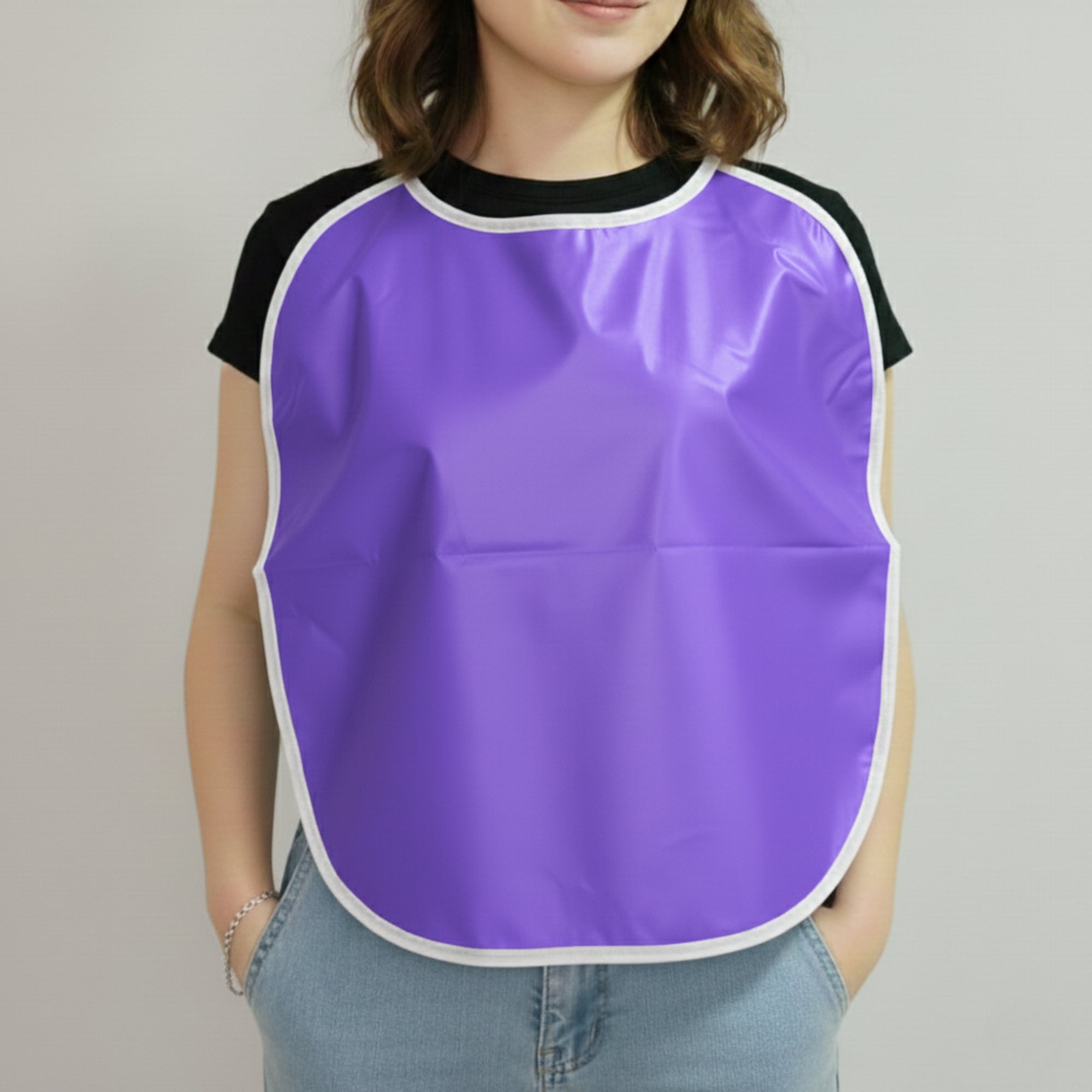 Babero plástico omi en suaviplast (c4)