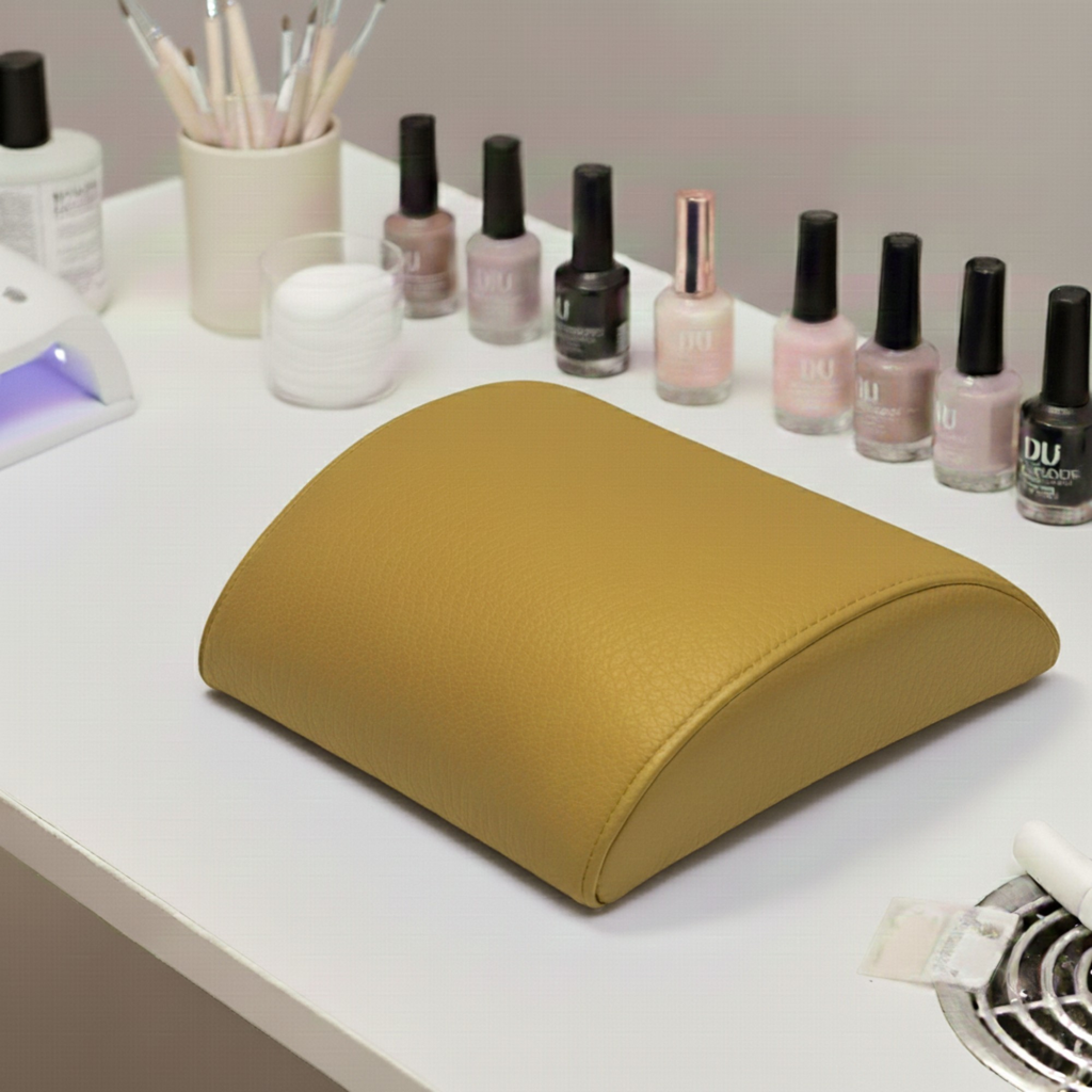 Cojín ergonómico manicure cuerotex