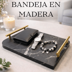 Bandeja Majestic elaborada en madera