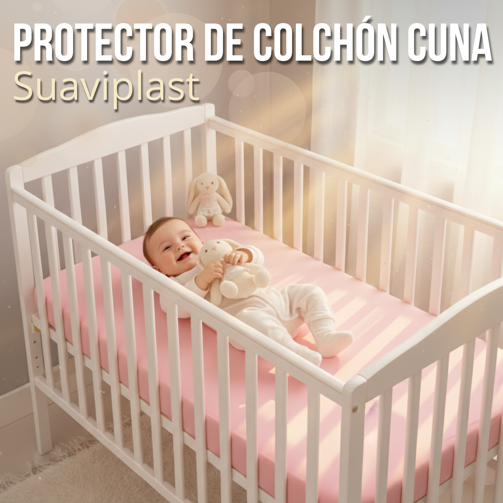 Protector de colchón cuna suaviplast (c4)