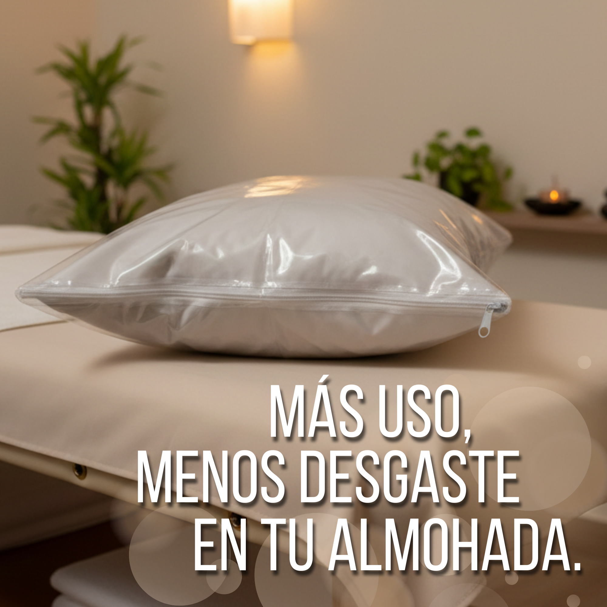 Funda protectora de almohada vinilo (c6)