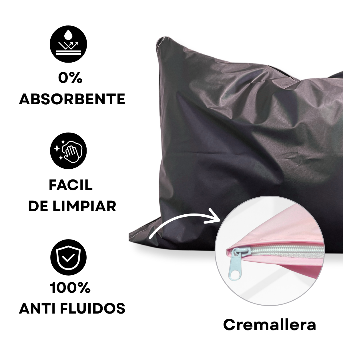 COMBO SÁBANA PARA CAMILLA+FUNDA SUAVIPLAST+ALMOHADA