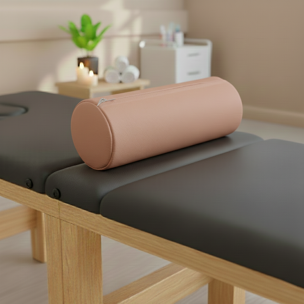 Cojín cilíndrico ergonómico cuerotex