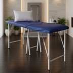 Combo sábana para camilla + funda suaviplast + almohada