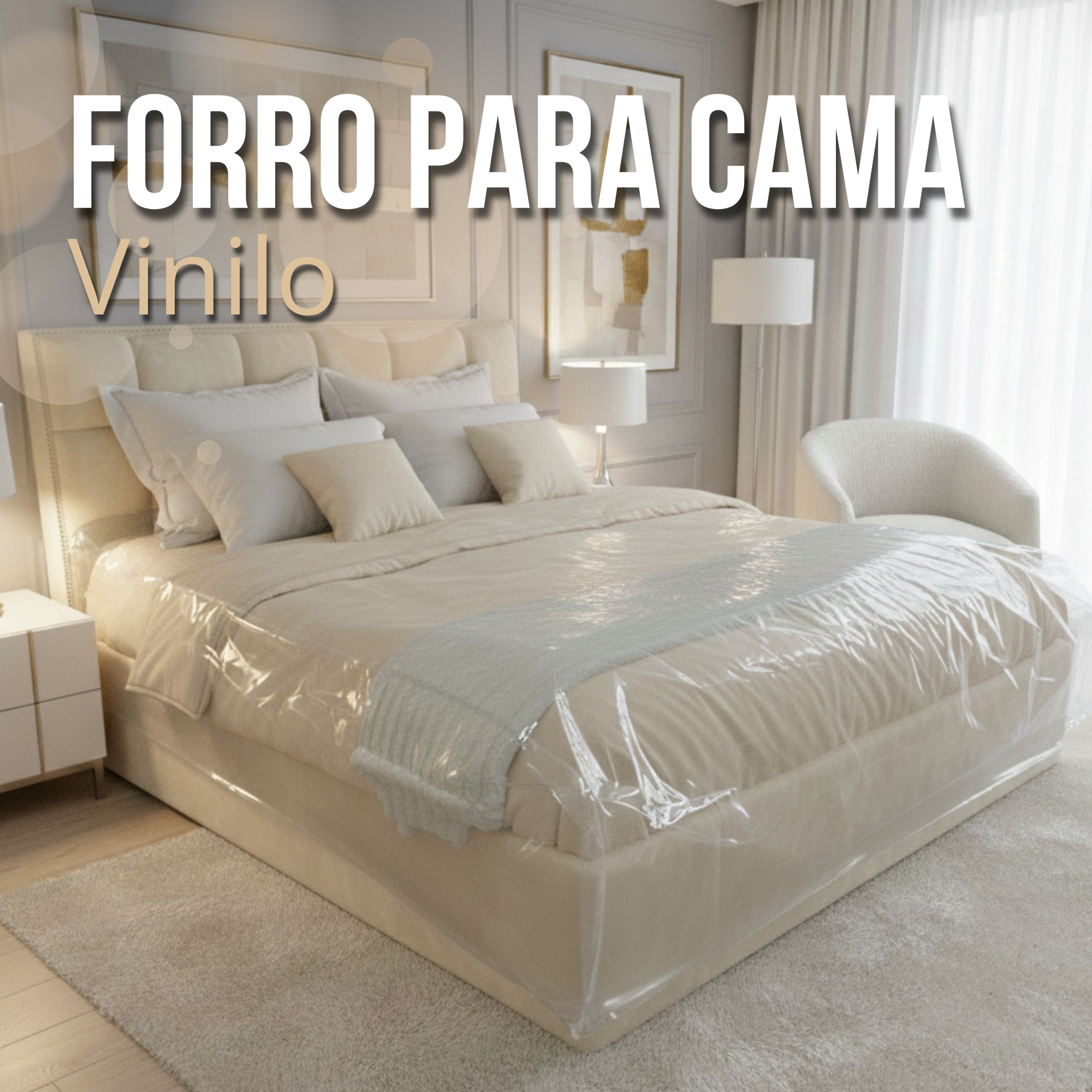 Forro protector omi en vinilo transparente (c6)