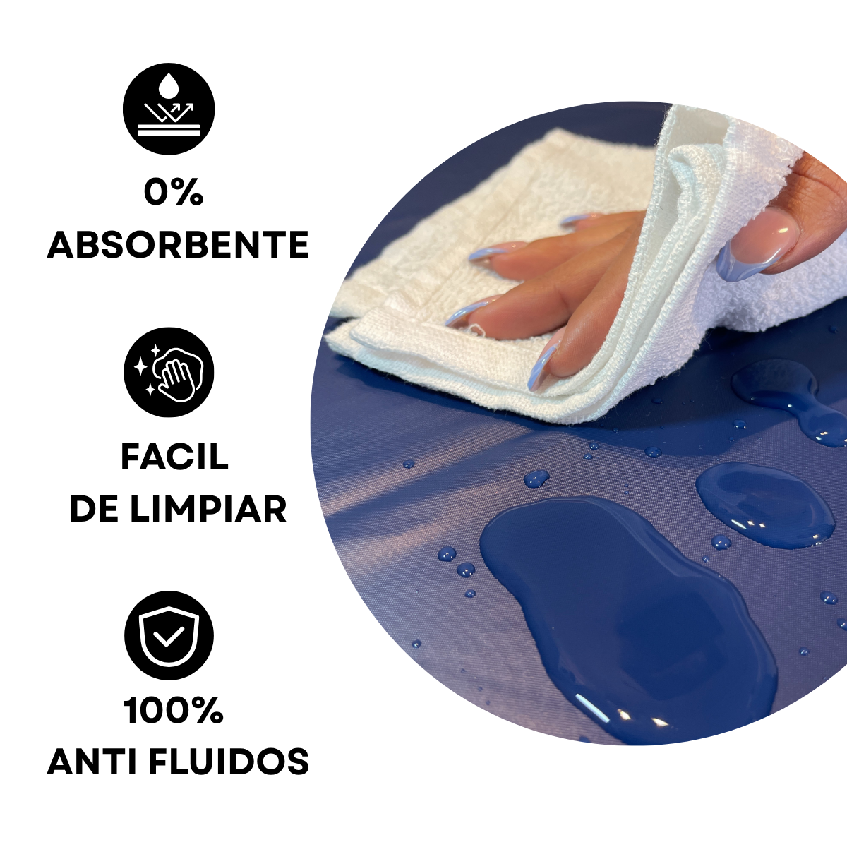 SÁBANA PLÁSTICA PARA CAMILLA OMI EN SUAVIPLAST (C4) PAQ X 2