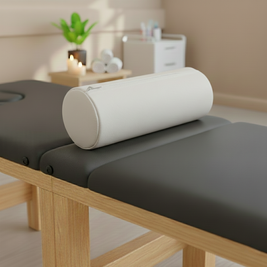 Cojín cilíndrico ergonómico cuerotex