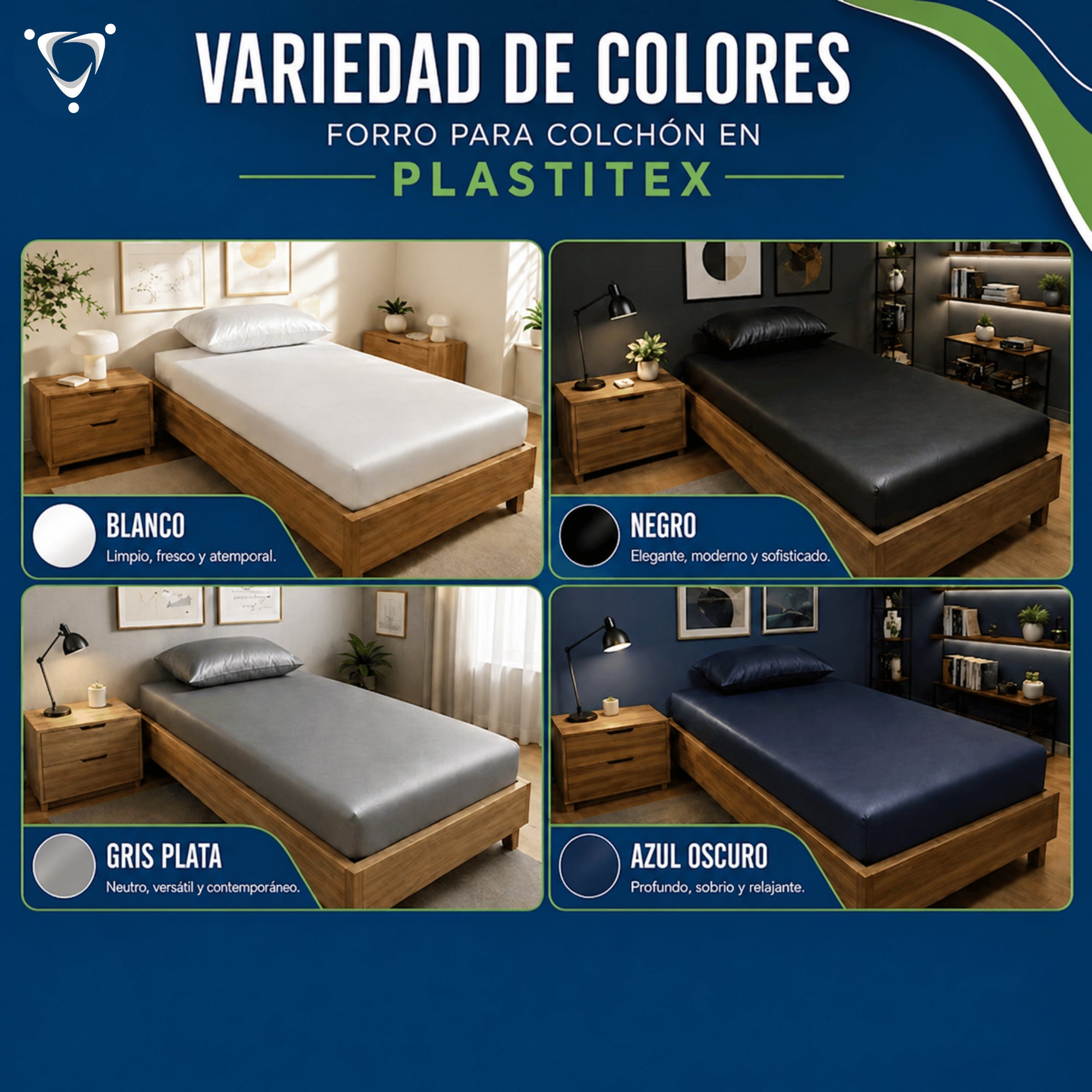 Protector anti fluidos para colchón plastitex (c6)
