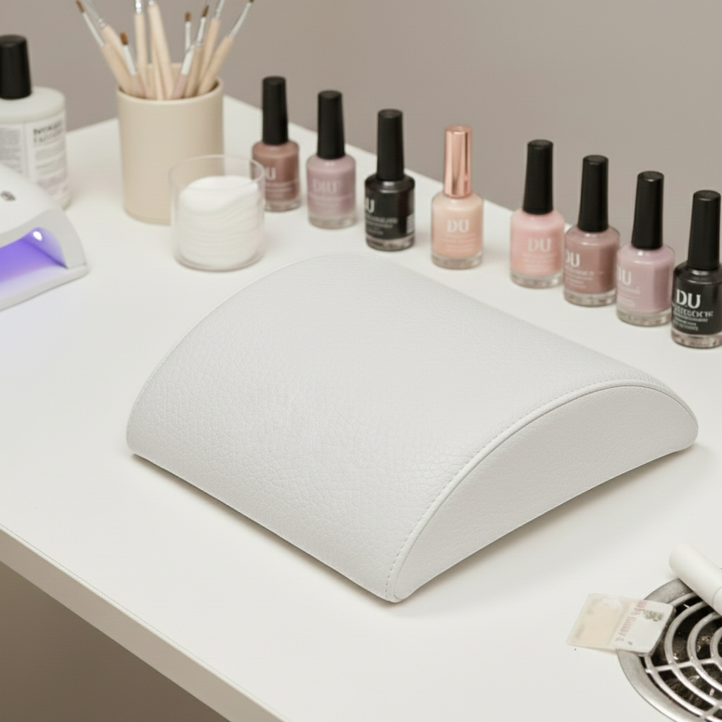 Cojín ergonómico manicure cuerotex