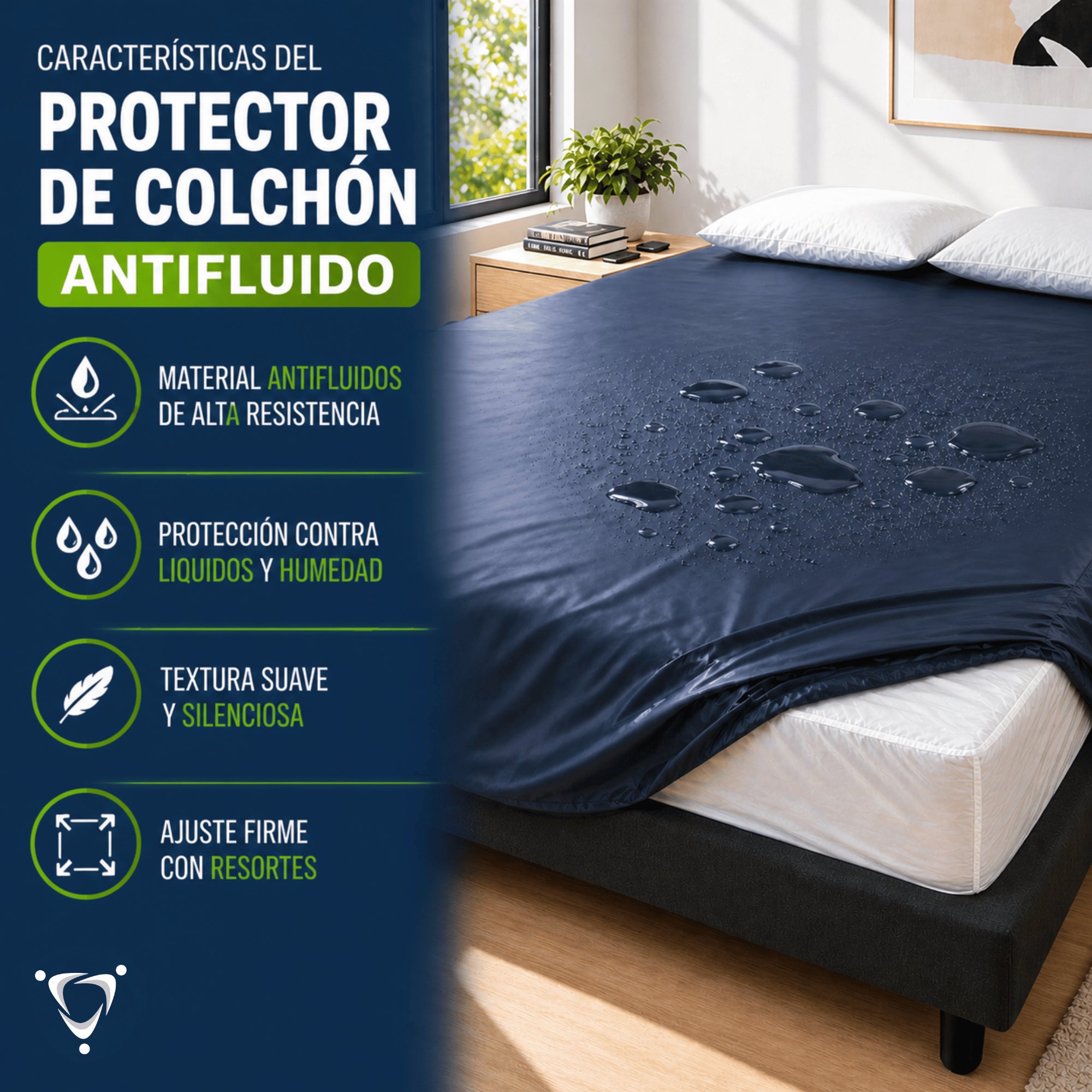 Protector anti fluidos para colchón plastitex (c6)