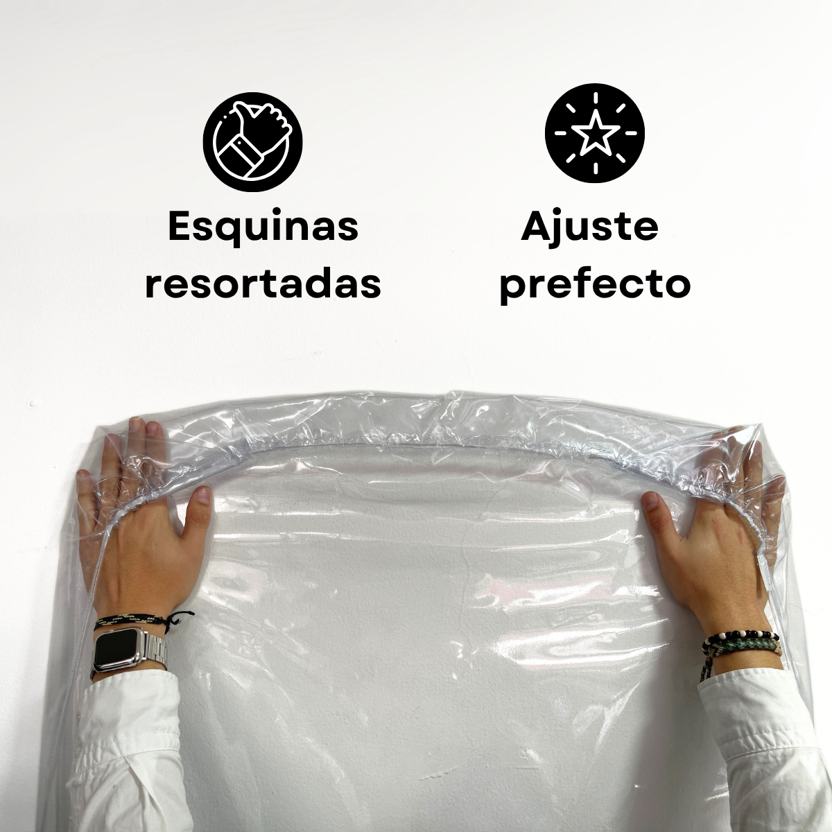 FORRO CAMILLA TRANSPARENTE VINILO (C6)