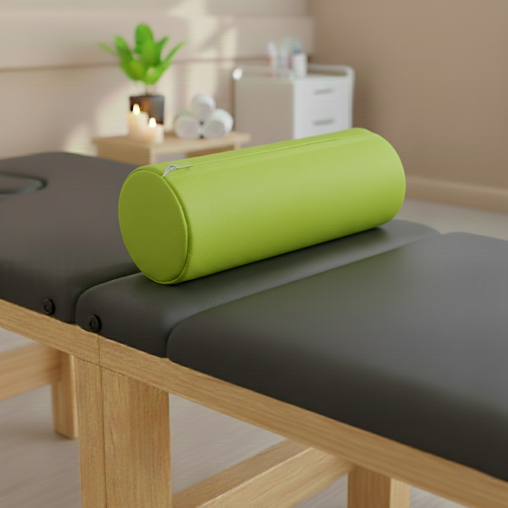 Cojín cilíndrico ergonómico cuerotex