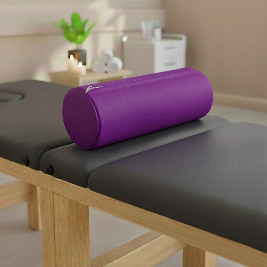 Cojín cilíndrico ergonómico cuerotex