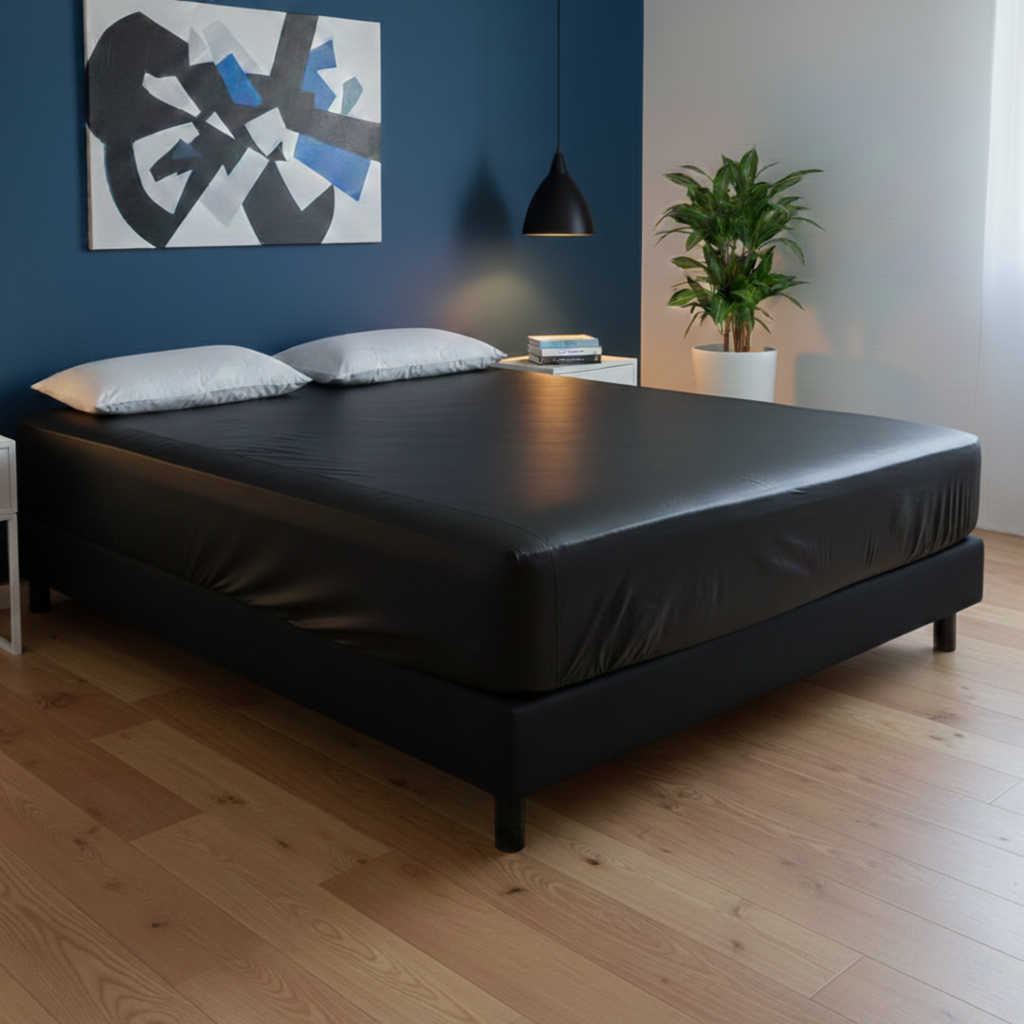 Forro protector para colchón de cama en suaviplast (c4)