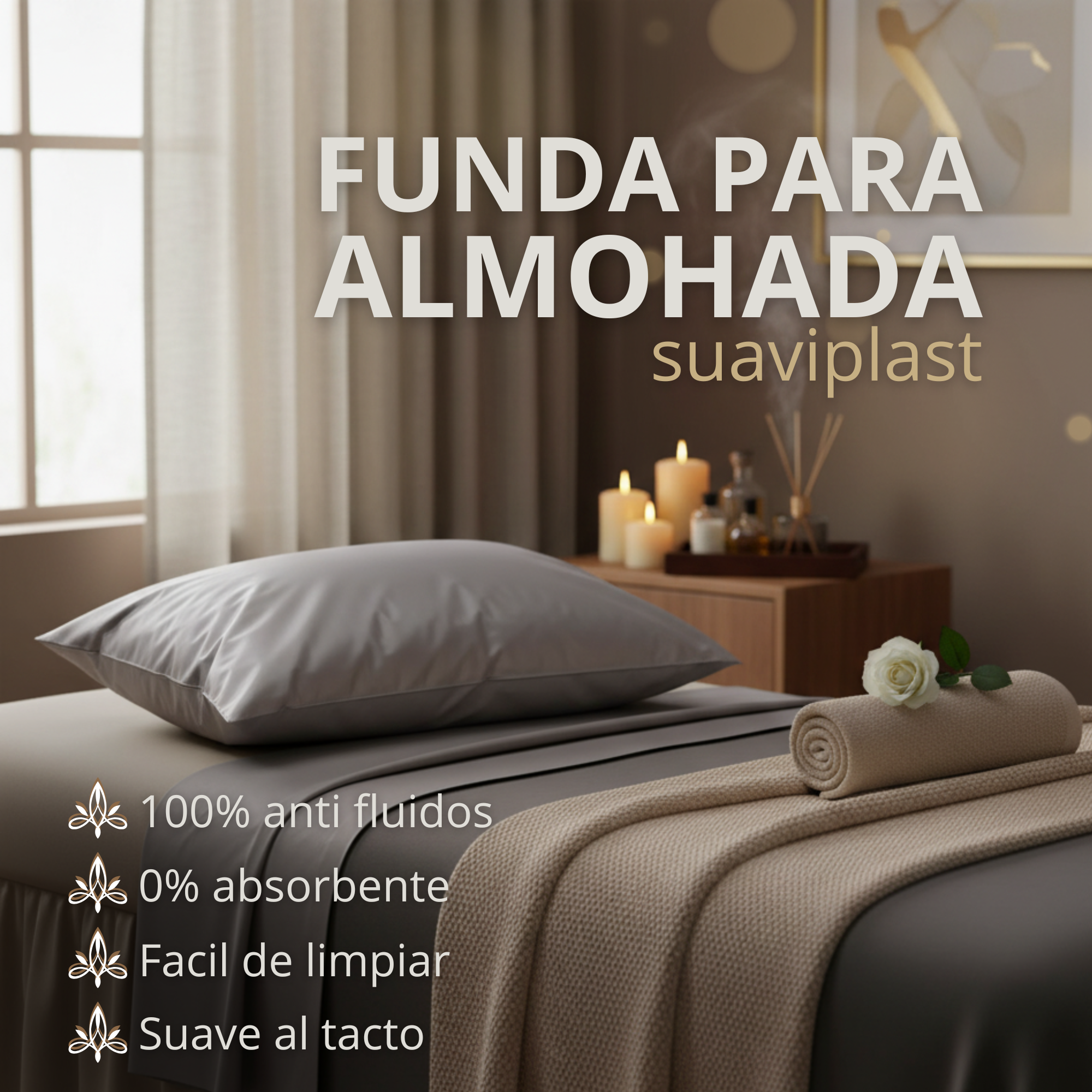 Funda plástica omi para almohada - suaviplast (c4)
