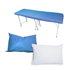 COMBO SÁBANA PARA CAMILLA+FUNDA SUAVIPLAST+ALMOHADA