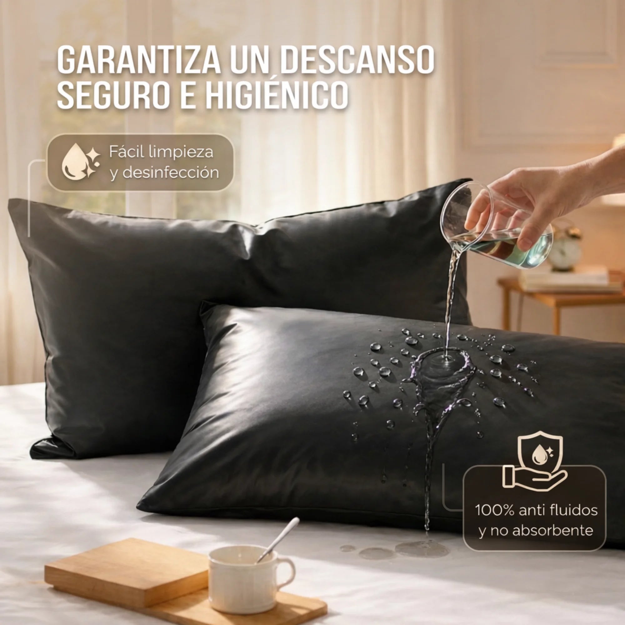 Funda para almohada Suaviplast Hogar PAQUETE X3 (45cm x 65cm)