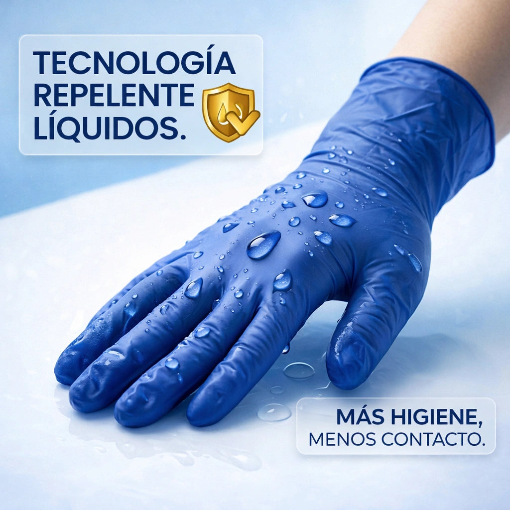 Guantes De Nitrilo Caja X100