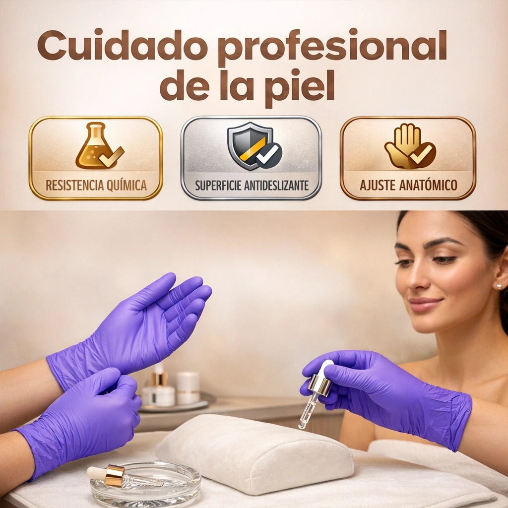 Guantes De Nitrilo Caja X100