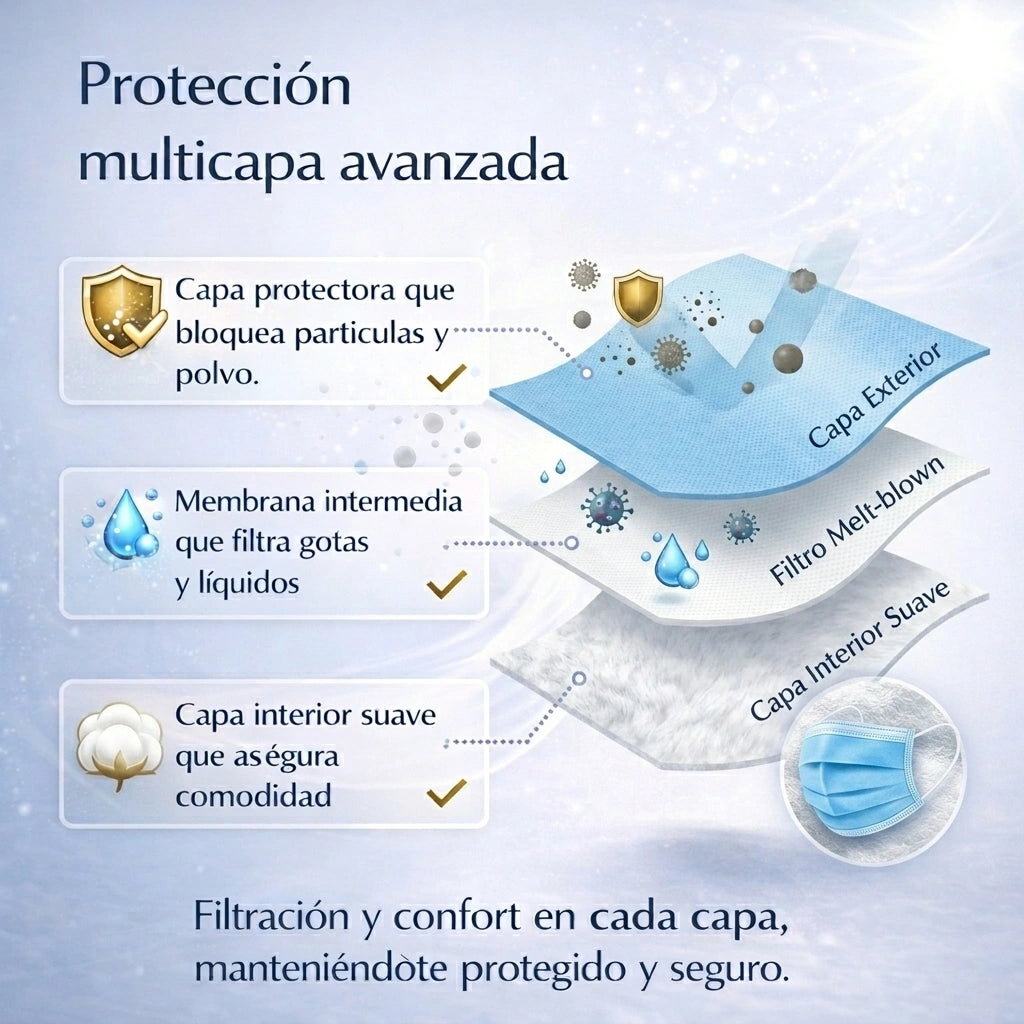TAPABOCAS OMI CAJA X50