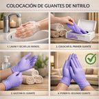 Guantes De Nitrilo Caja X100