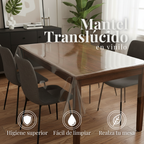 Mantel translucido mesa de comedor OMI
